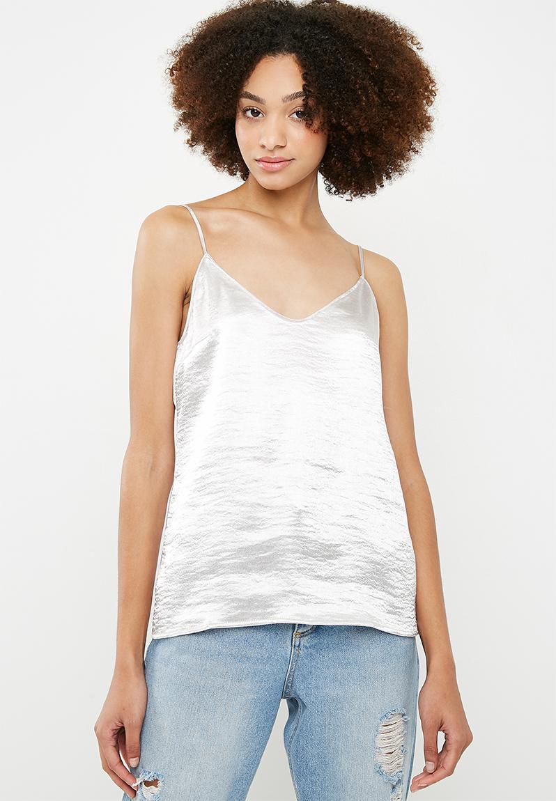 Neda singlet - silver Vero Moda T-Shirts, Vests & Camis | Superbalist.com