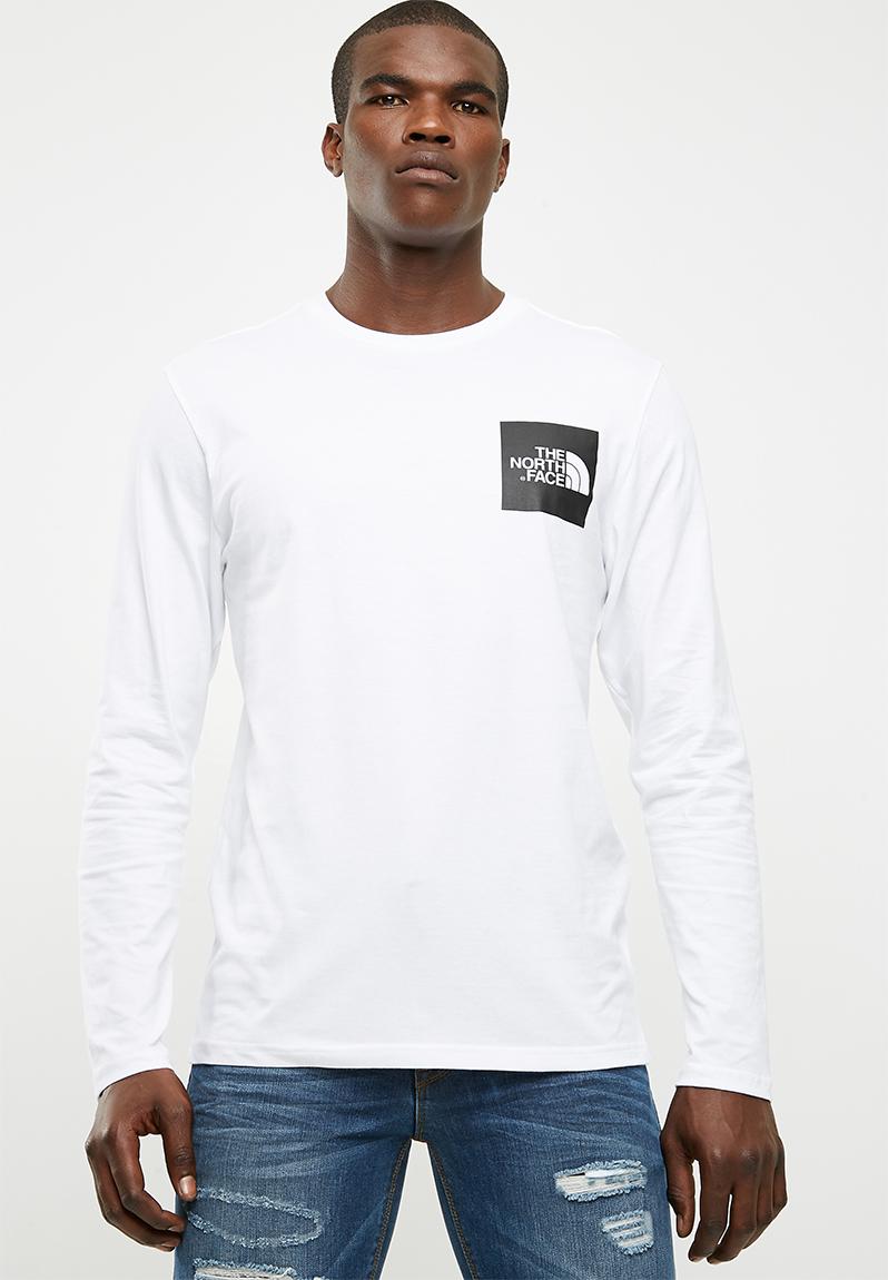 TNF Long sleeve fine tee - white The North Face T-Shirts | Superbalist.com