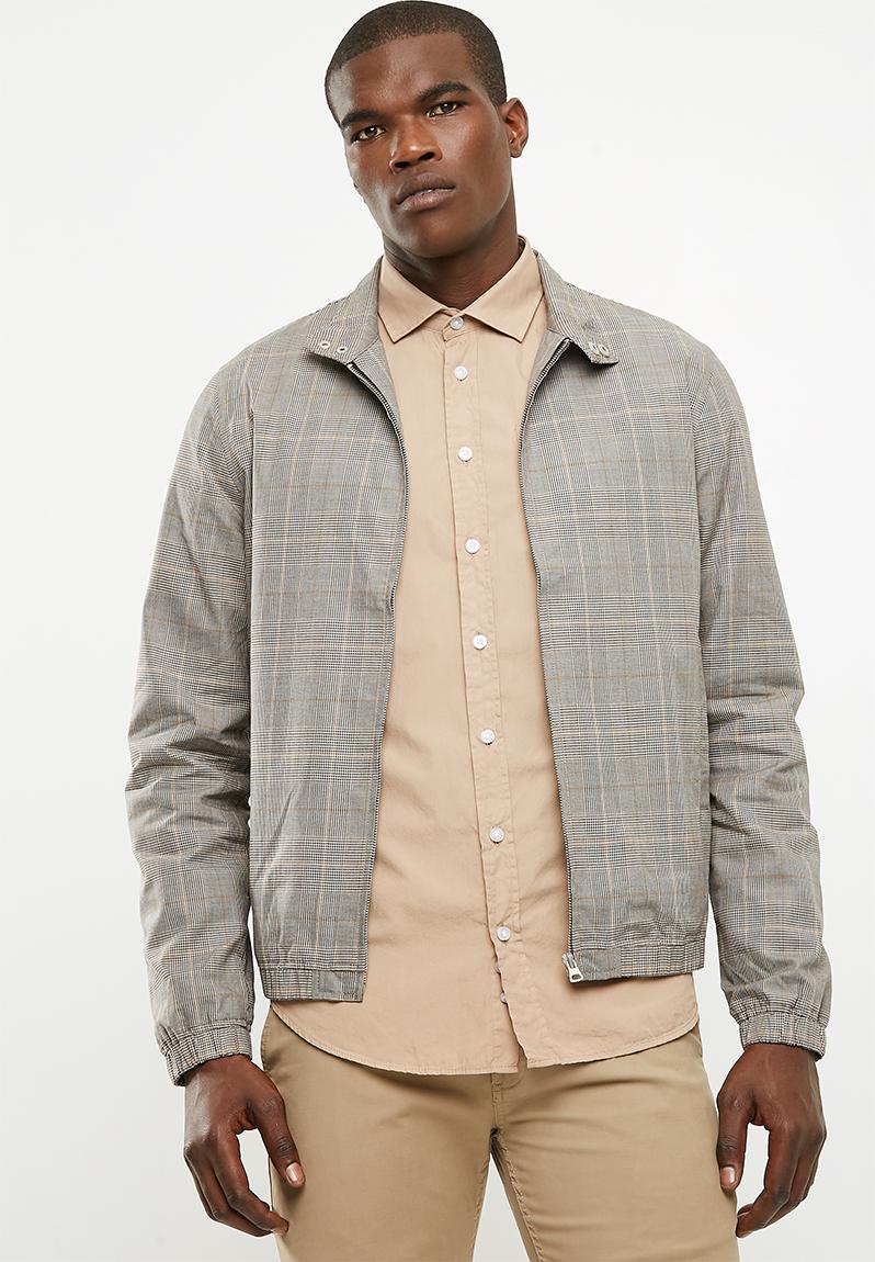 Download Check Harrington - beige New Look Jackets & Blazers ...