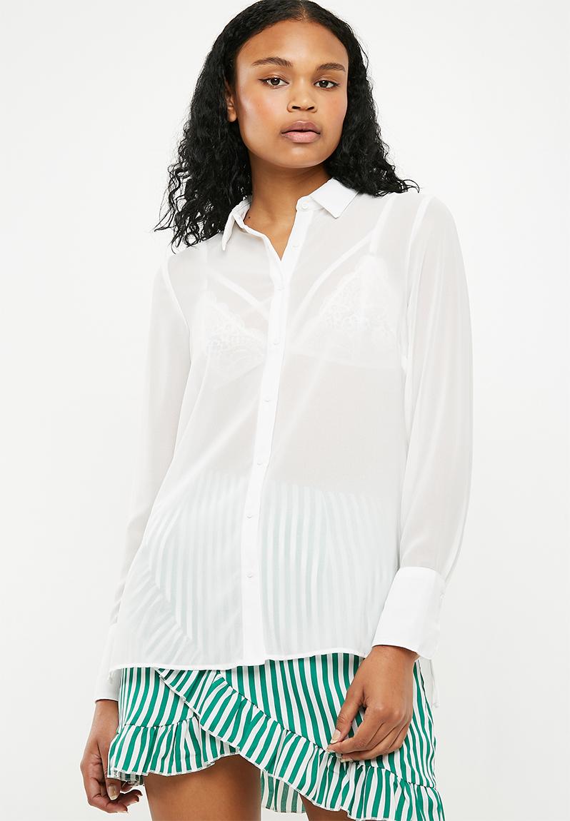 Popcorn chiffon shirt New Look Blouses | Superbalist.com