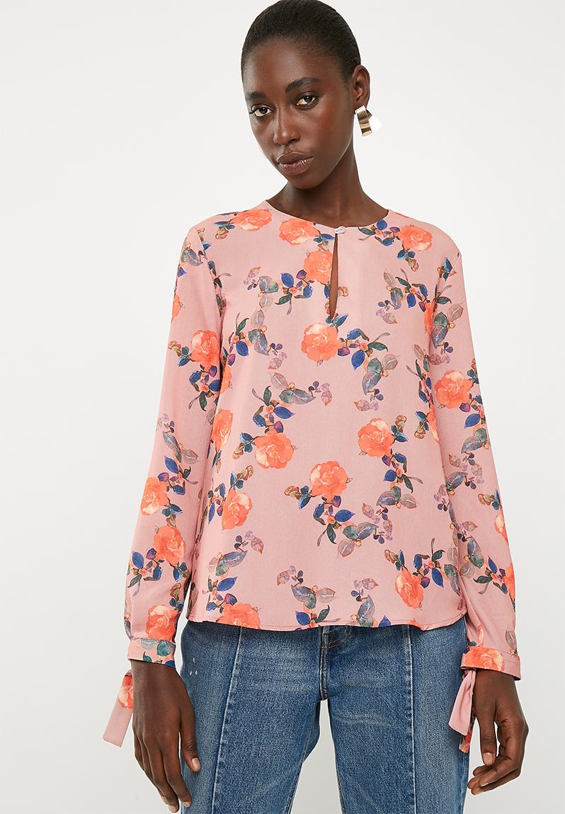 Basic shell blouse - floral print Superbalist Blouses | Superbalist.com