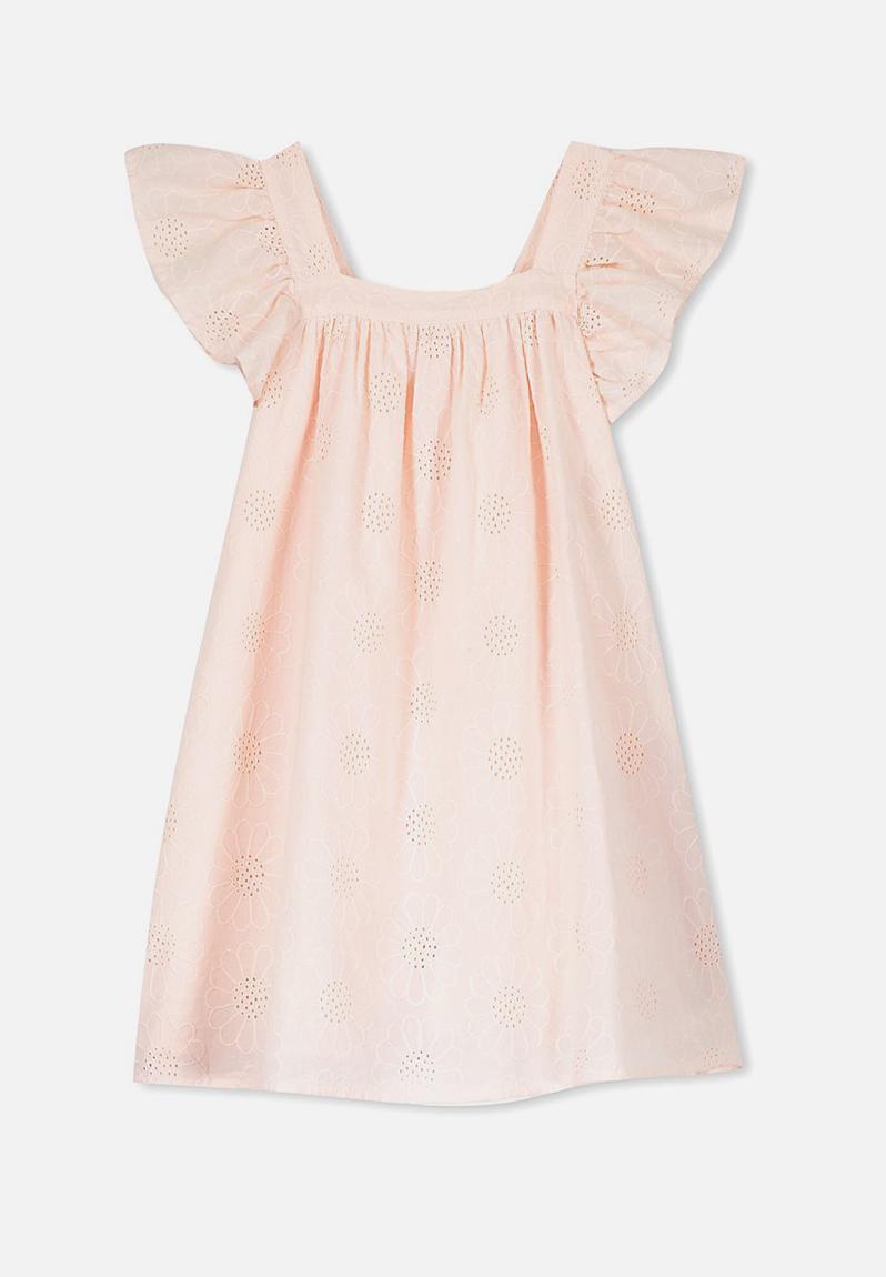 Pollyanna dress - shell peach broderie Cotton On Dresses & Skirts ...