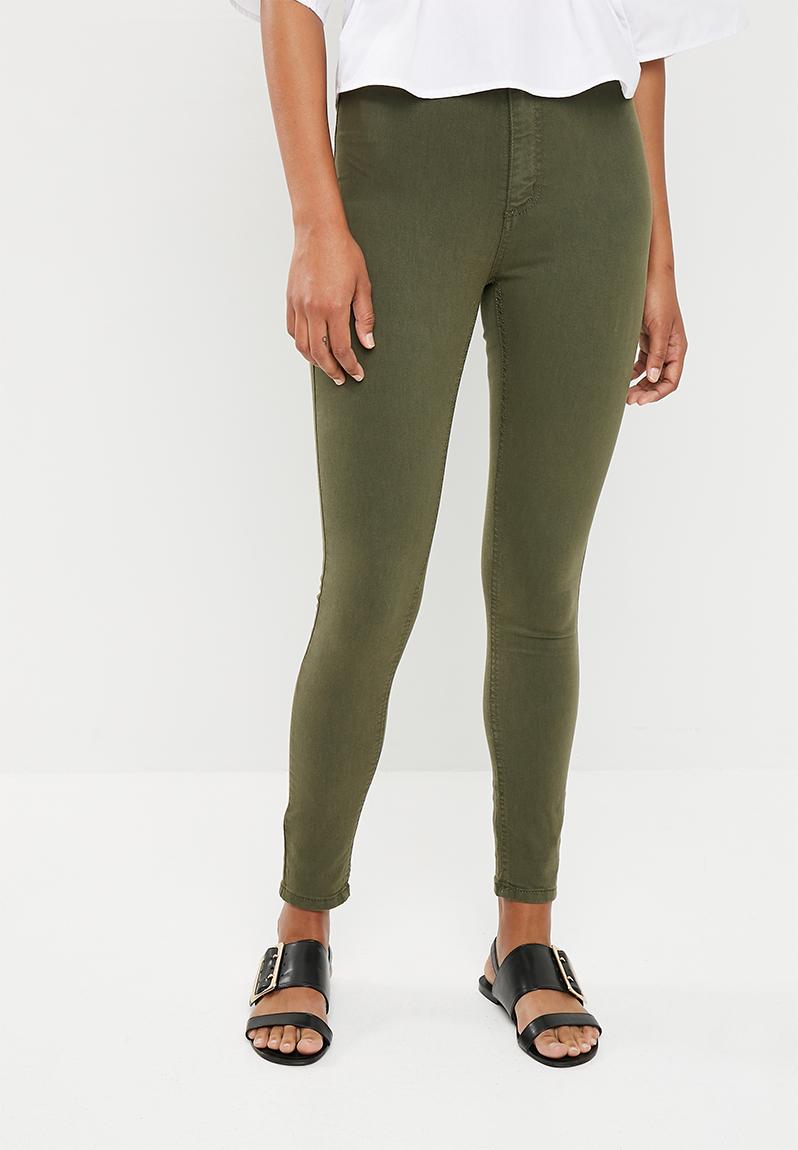 Rise Jegging -Khaki Cotton On Trousers | Superbalist.com