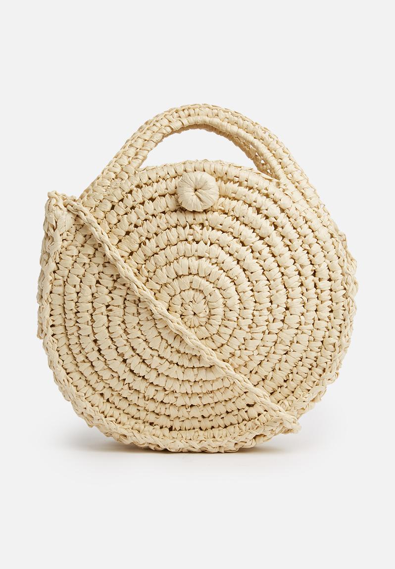 Round straw bag - natural Superbalist Bags & Purses | Superbalist.com