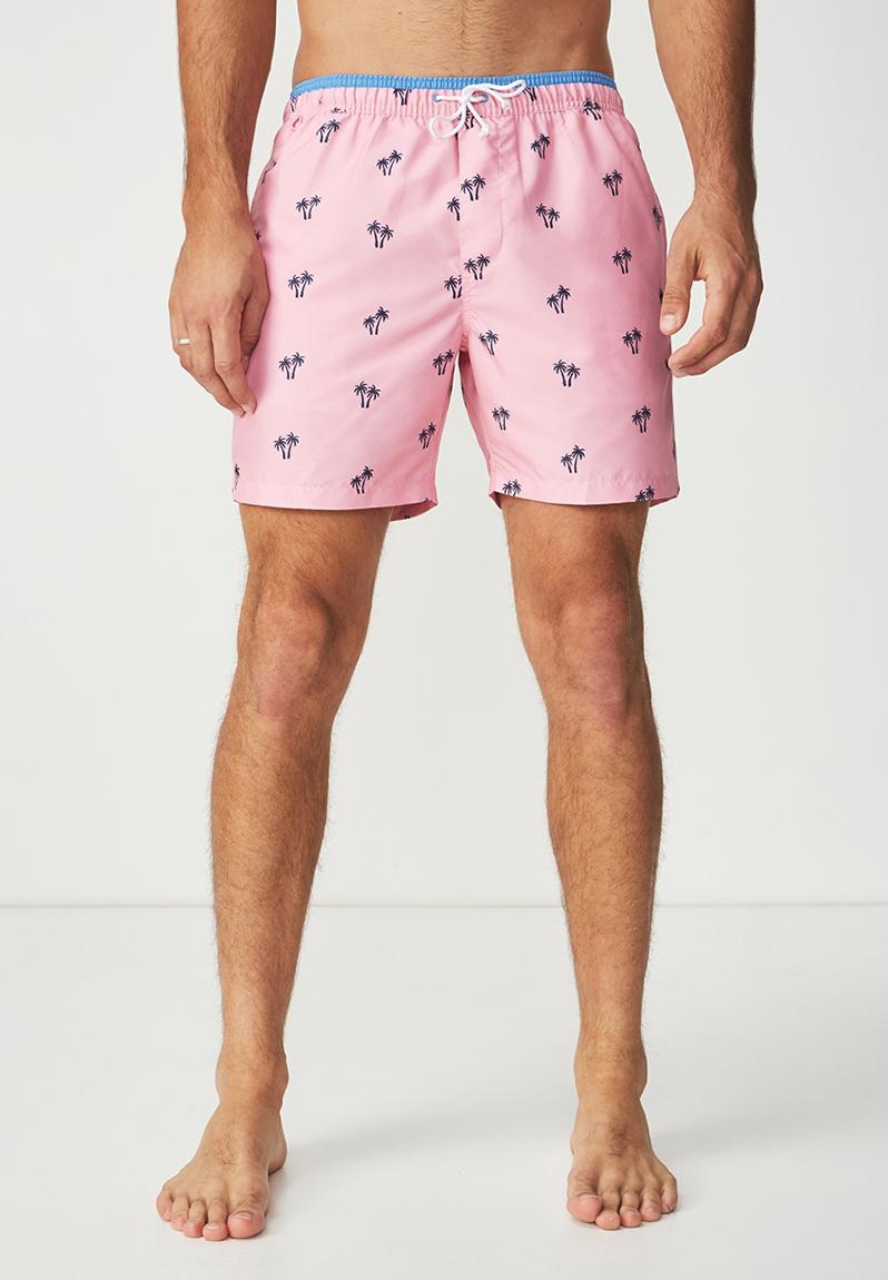Basic swimshorts - pink palm icon Cotton On Swimwear | Superbalist.com