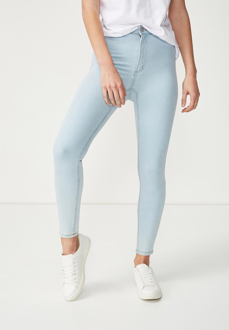 High Rise Jegging Light Bleach Cotton On Jeans 