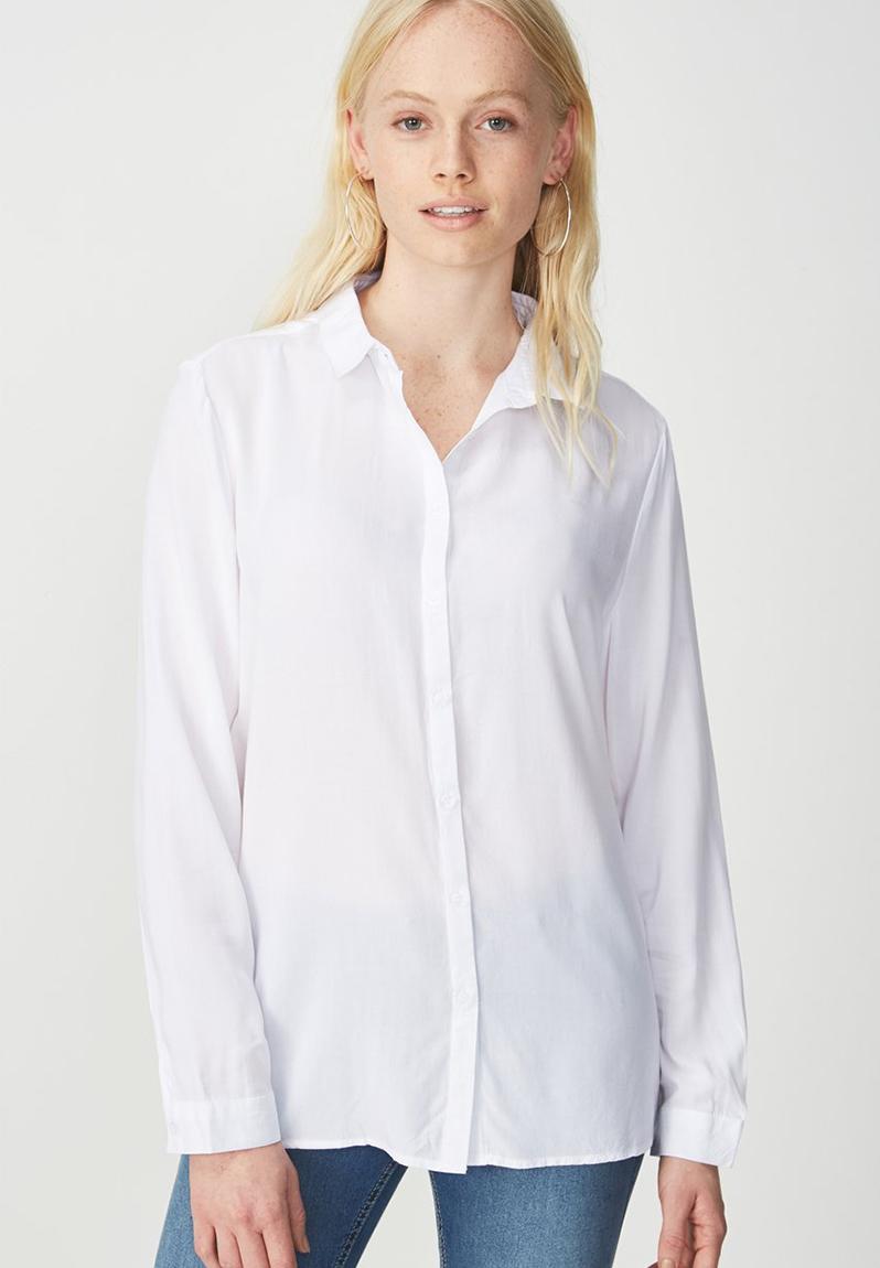 Rebecca summer shirt - white Cotton On Shirts | Superbalist.com