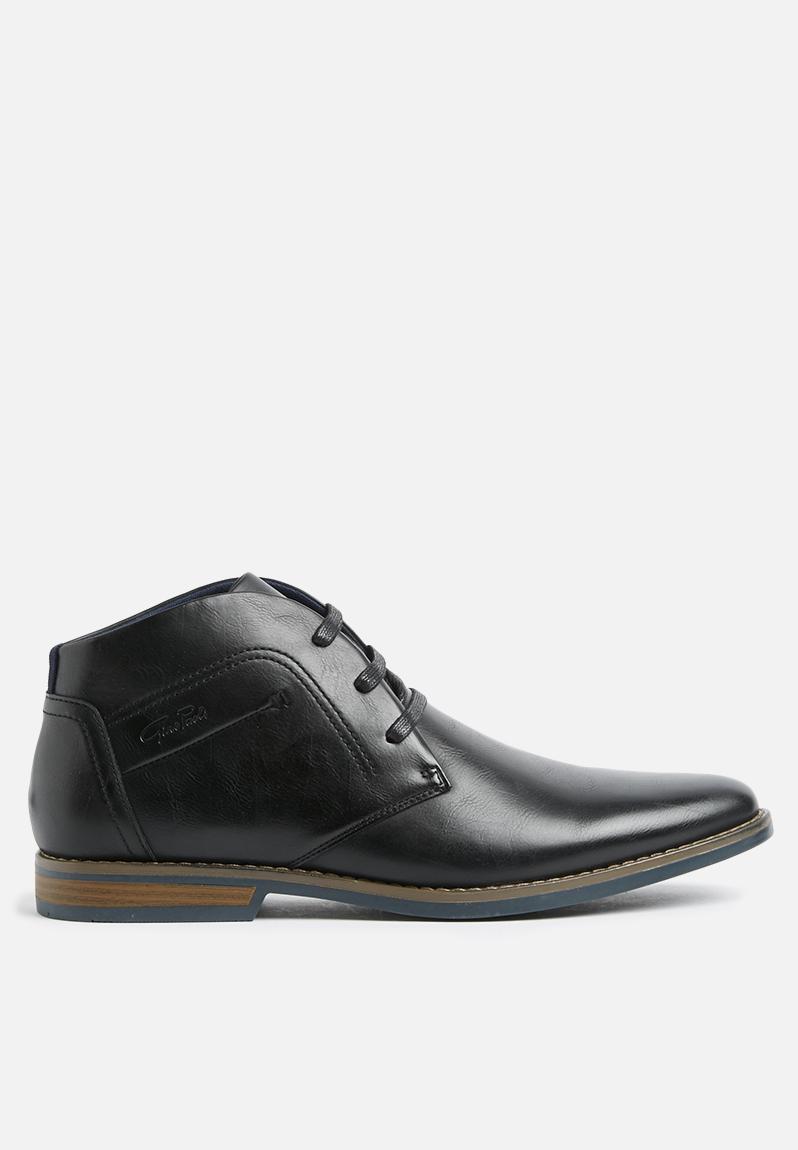 Ryan lace up boot - black Gino Paoli Boots | Superbalist.com