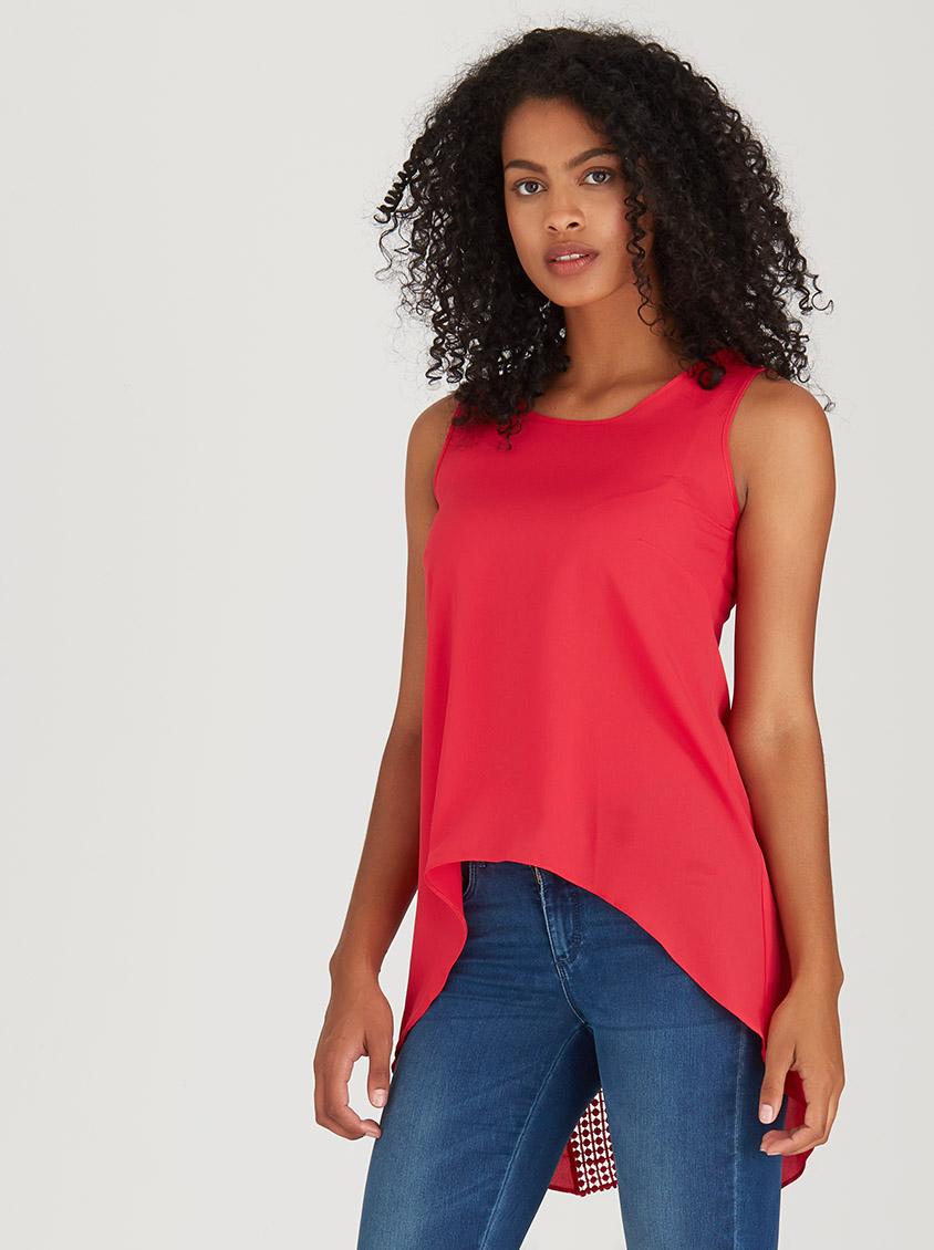 Cami with Back Lace Detail Mid Pink edit T-Shirts, Vests & Camis ...