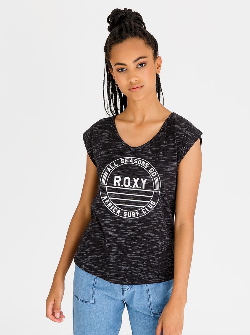 Africa Times Tee Black Roxy T Shirts Vests And Camis