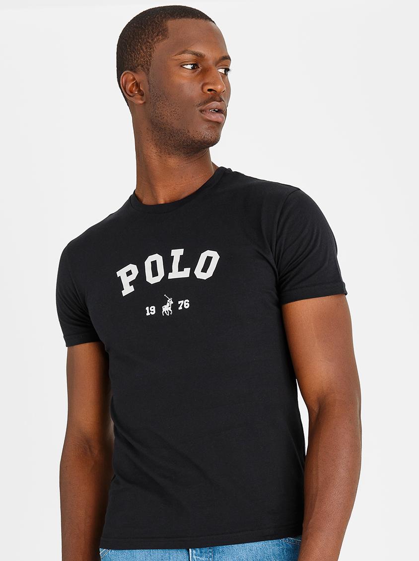 Classic printed tee - black POLO T-Shirts & Vests | Superbalist.com