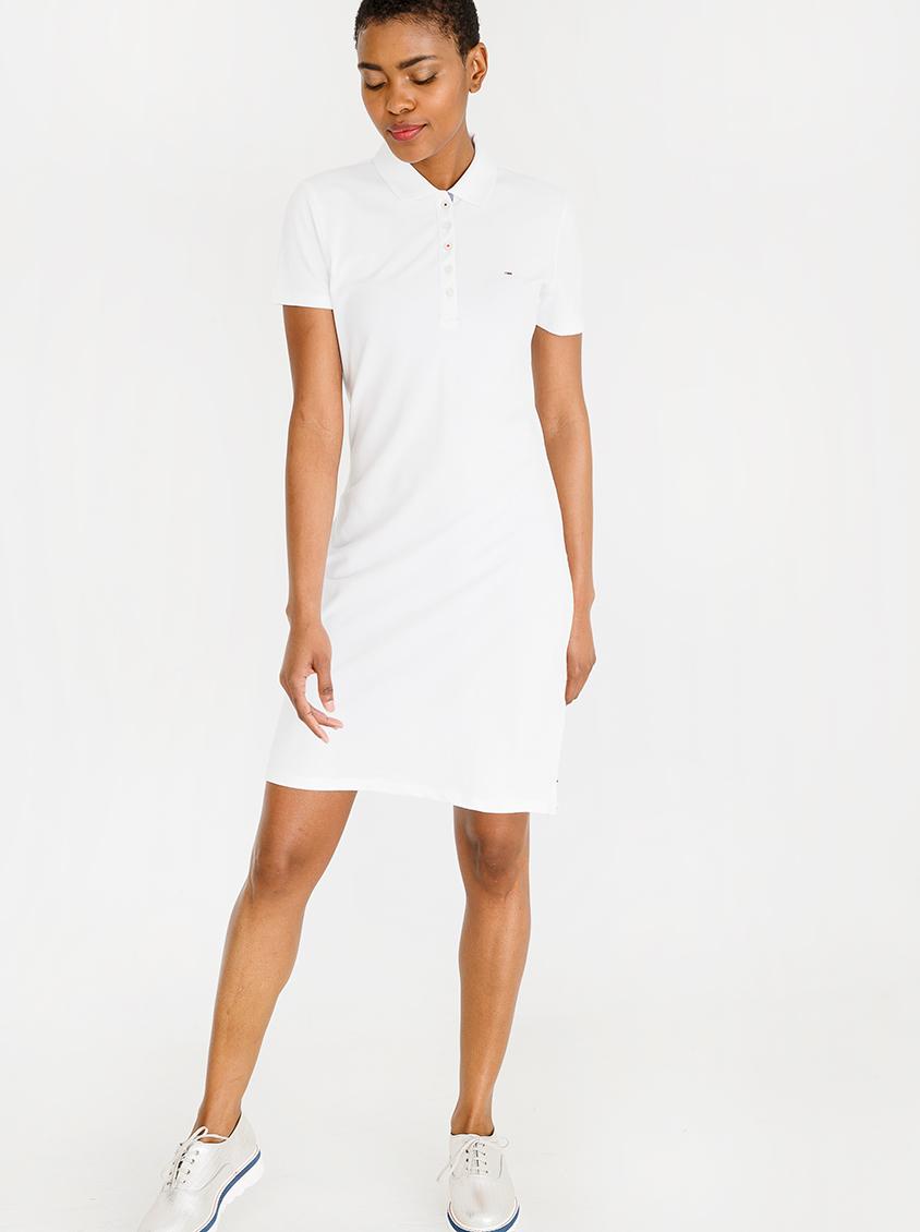 Essential Polo Dress White Tommy Hilfiger Casual | Superbalist.com