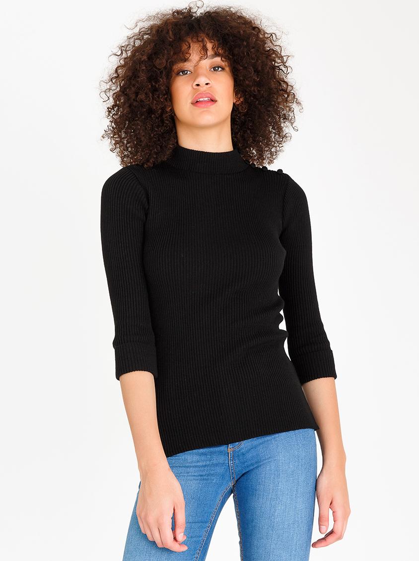 Shop Turtle Neck Full Sleeve Top at Metaphor | TOPS