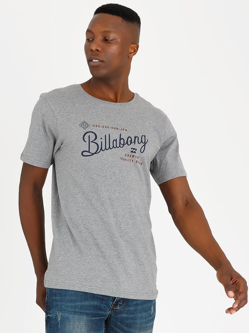Wilcox Printed Tee Grey Billabong T-Shirts & Vests | Superbalist.com