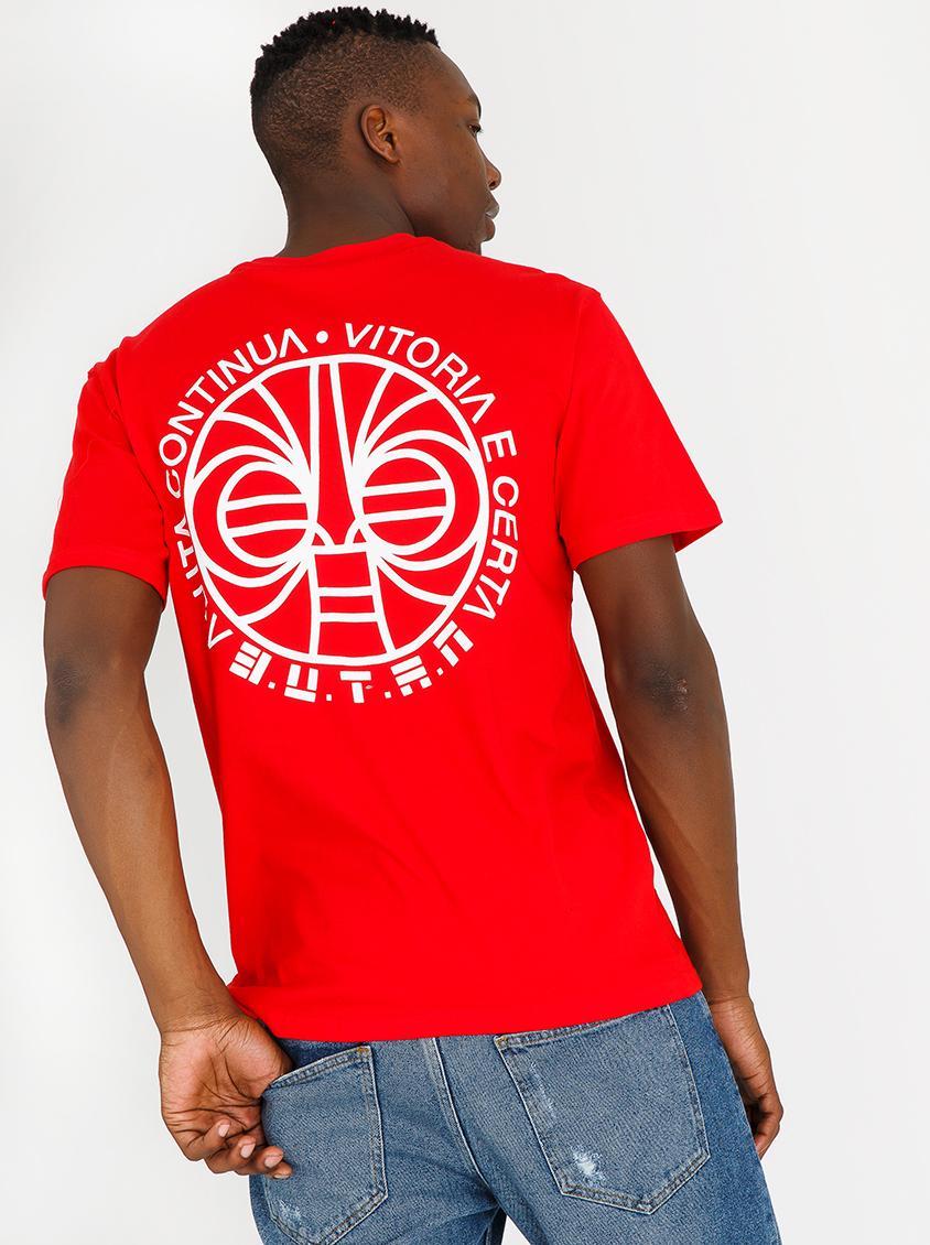 Aluta Masked T Shirt Red Butan T Shirts And Vests