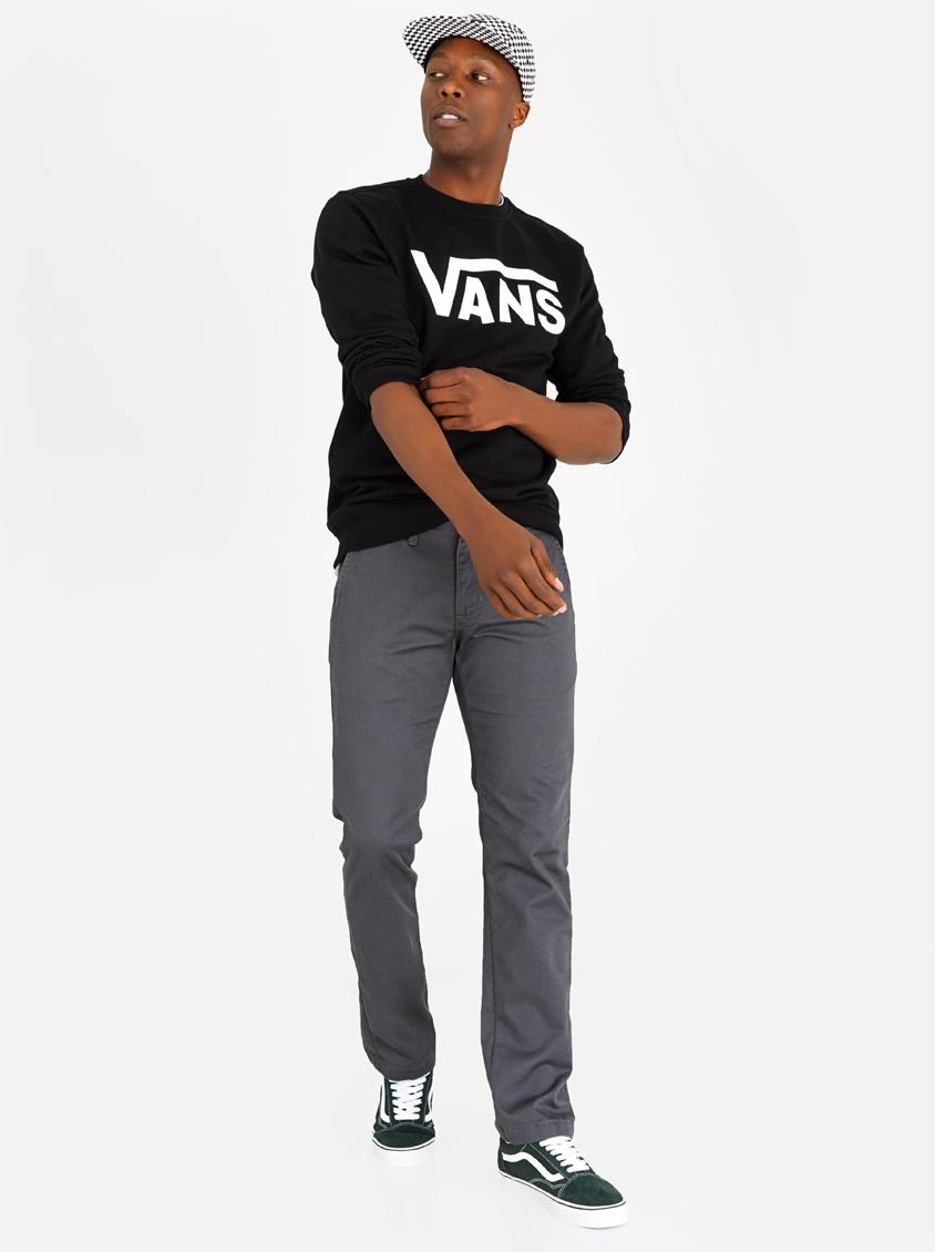 Authentic Stretch Chinos Mid Grey Vans Pants & Chinos | Superbalist.com
