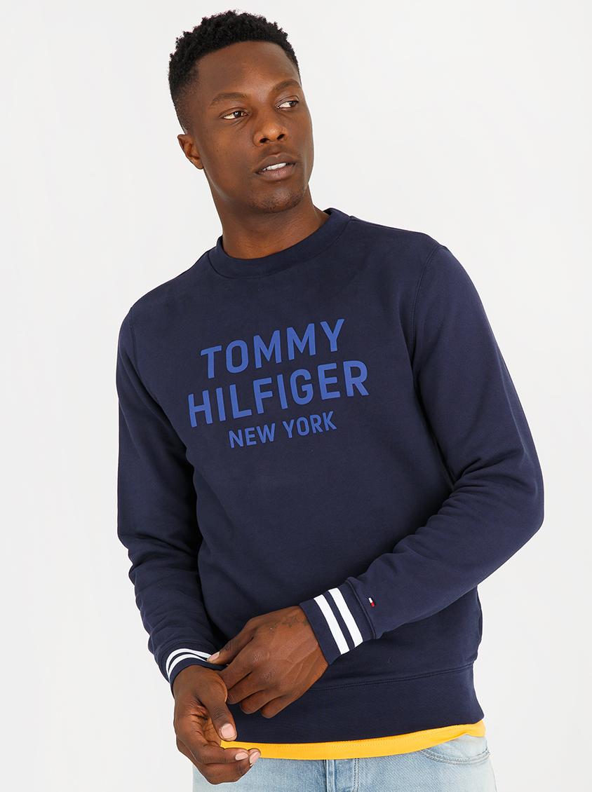 Graphic Sweatshirt Navy Tommy Hilfiger Hoodies & Sweats | Superbalist.com