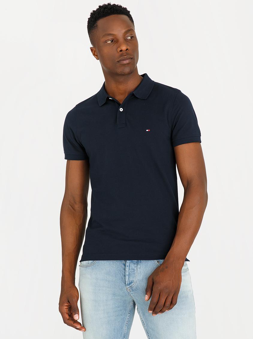 Tipped Polo Golfer Blue Tommy Hilfiger TShirts & Vests