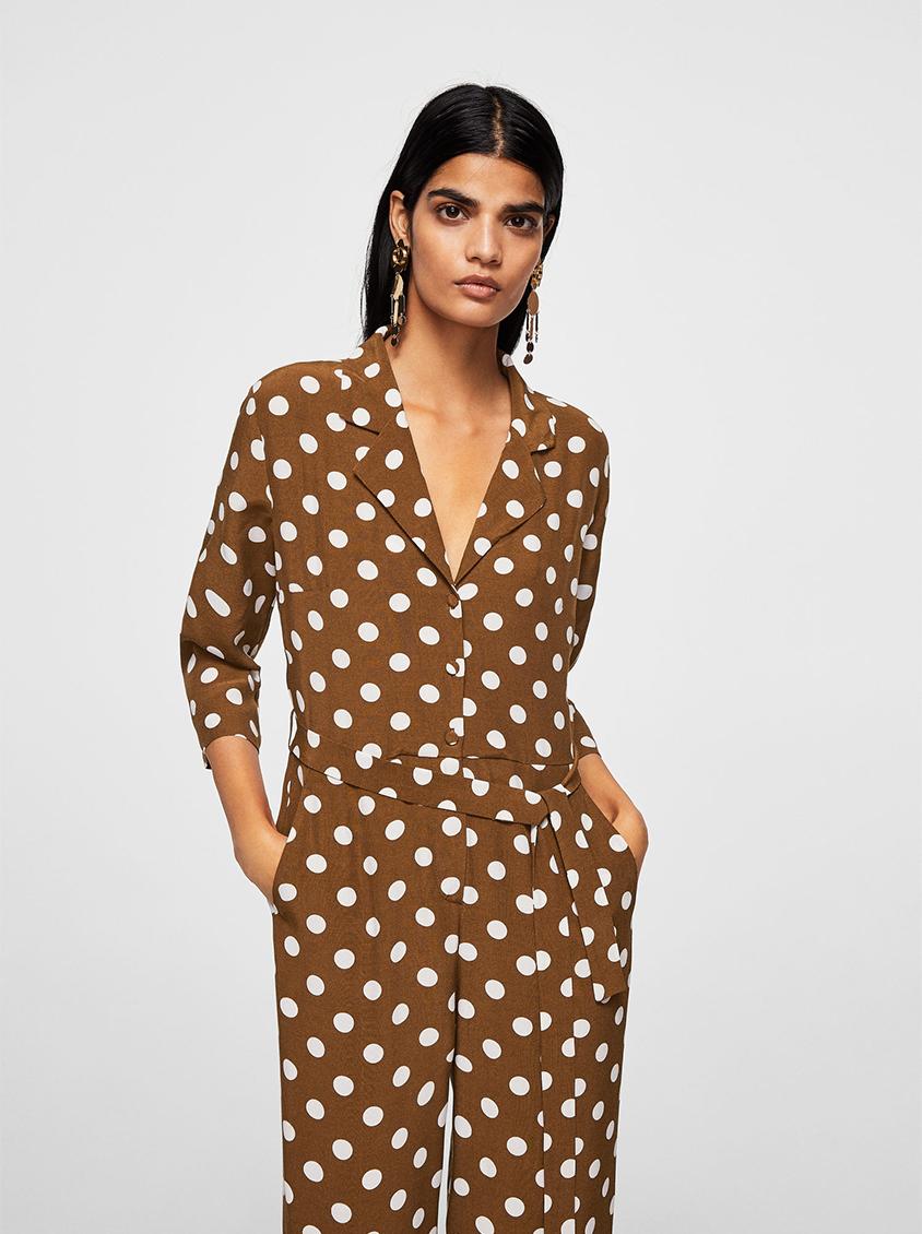 polka dot suit womens