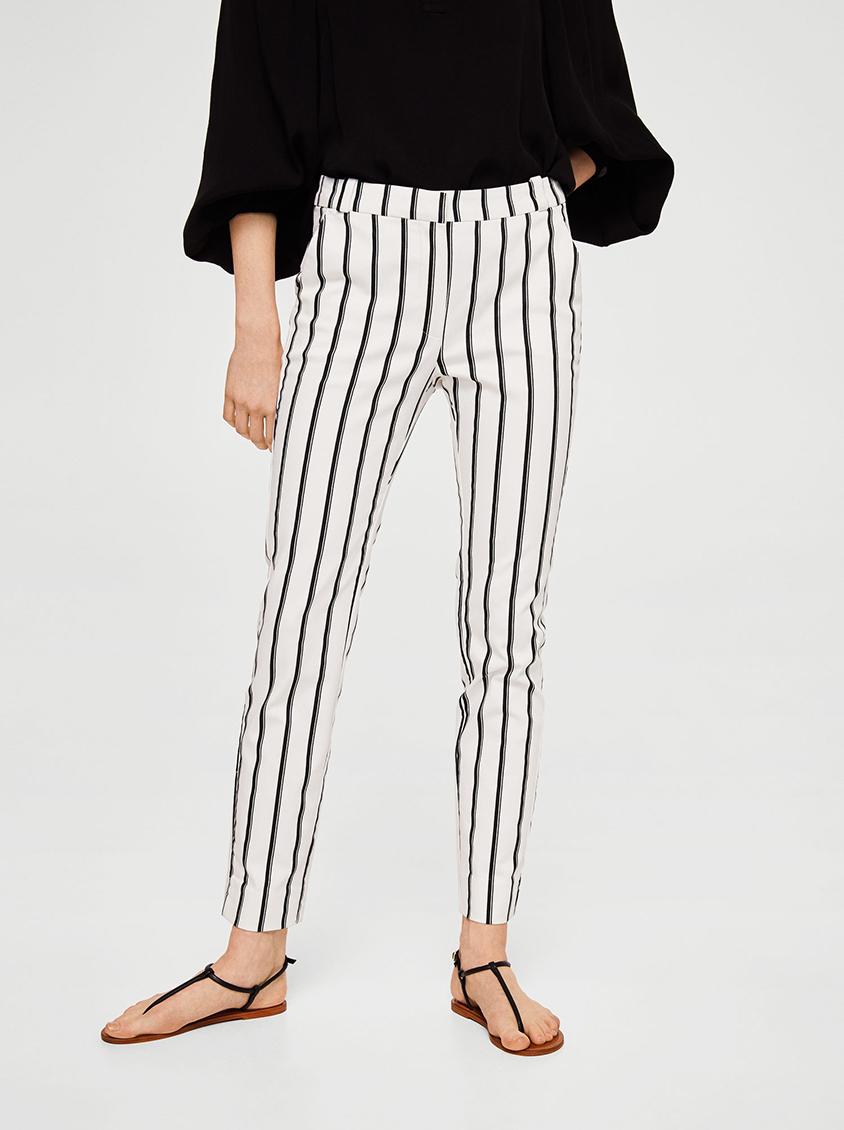 mango cotton pants