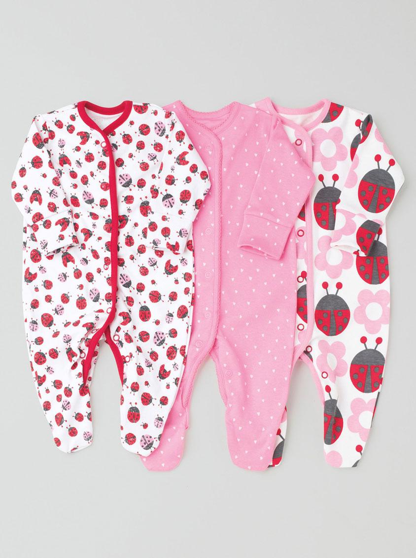 ladybird sleepsuit