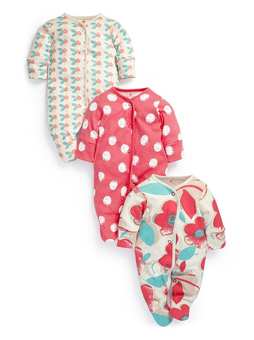 bright baby sleepsuits