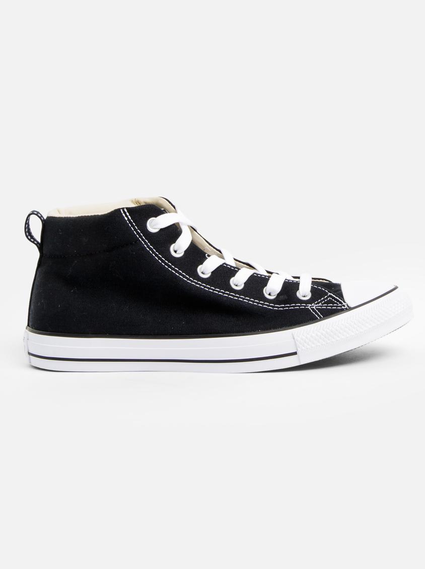 Chuck Taylor All Star Street Mid Sneakers Black Converse Sneakers ...