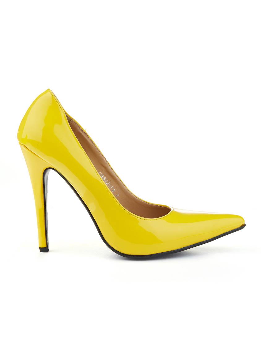 rage yellow heels