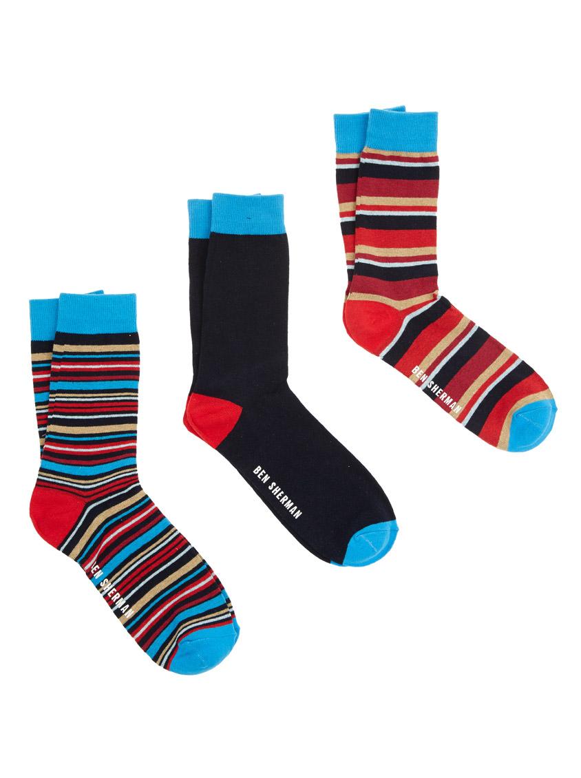 3-pack Socks Multi-Colour Ben Sherman Socks | Superbalist.com