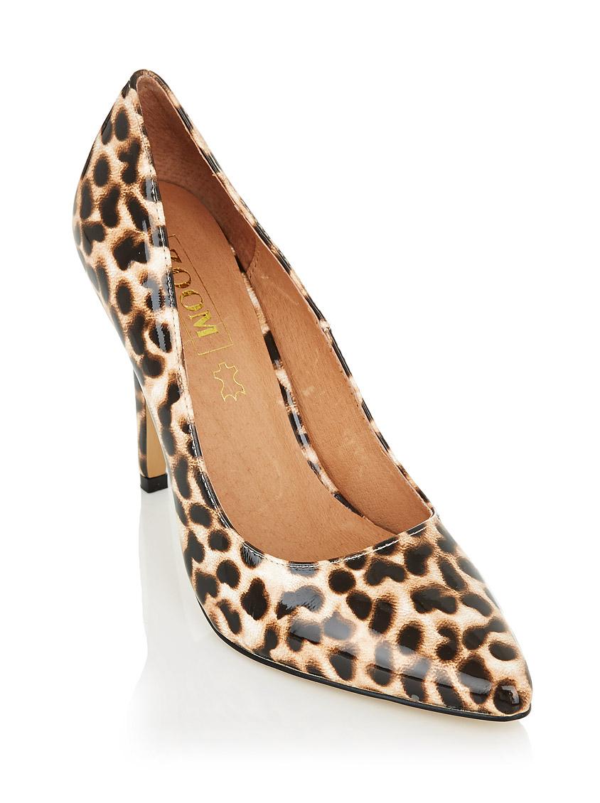 Leopard-print court shoes Zoom Heels 