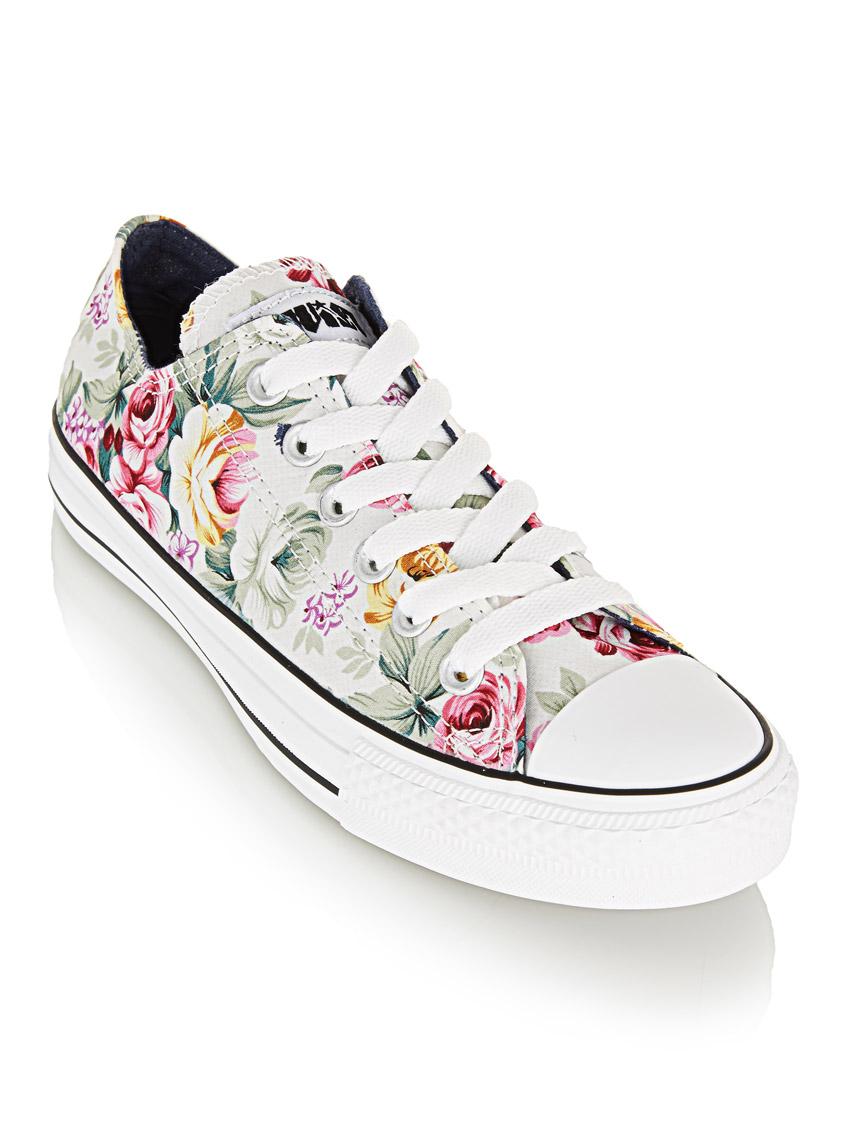 off white floral sneakers