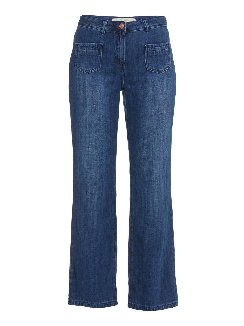 Wide leg jeans mid blue Next Jeans | Superbalist.com