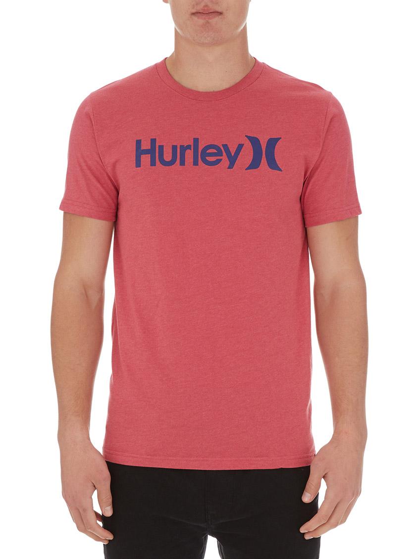 red hurley shirt