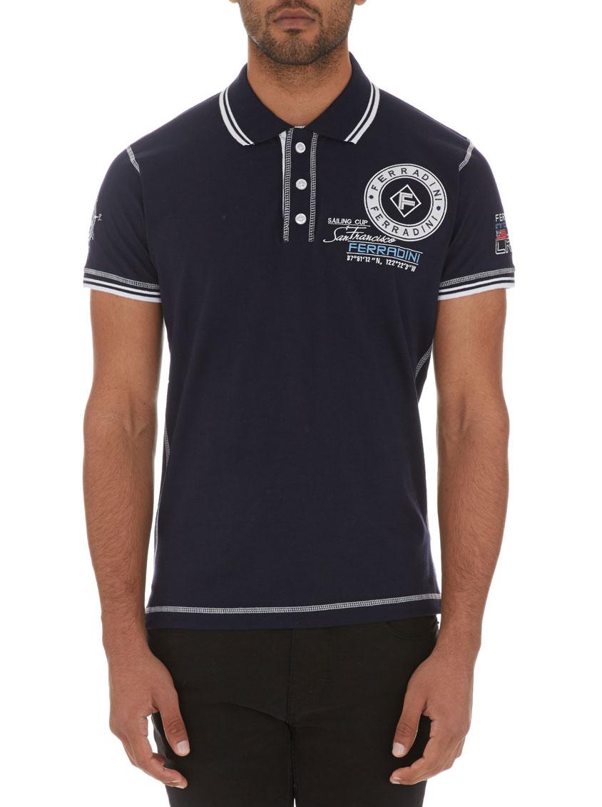 Styled Golfer Navy Ferradini T-Shirts & Vests | Superbalist.com