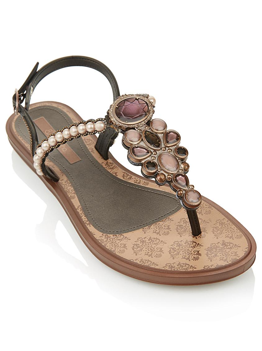 Embellished sandals Black Grendha Sandals & Flip Flops | Superbalist.com
