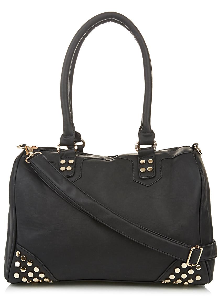 Bowler Bag with Studs Black Dazzle Bags & Purses | Superbalist.com