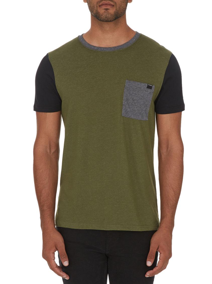 dark green dri fit shirt