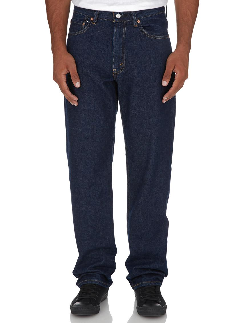 mens dark blue levi jeans