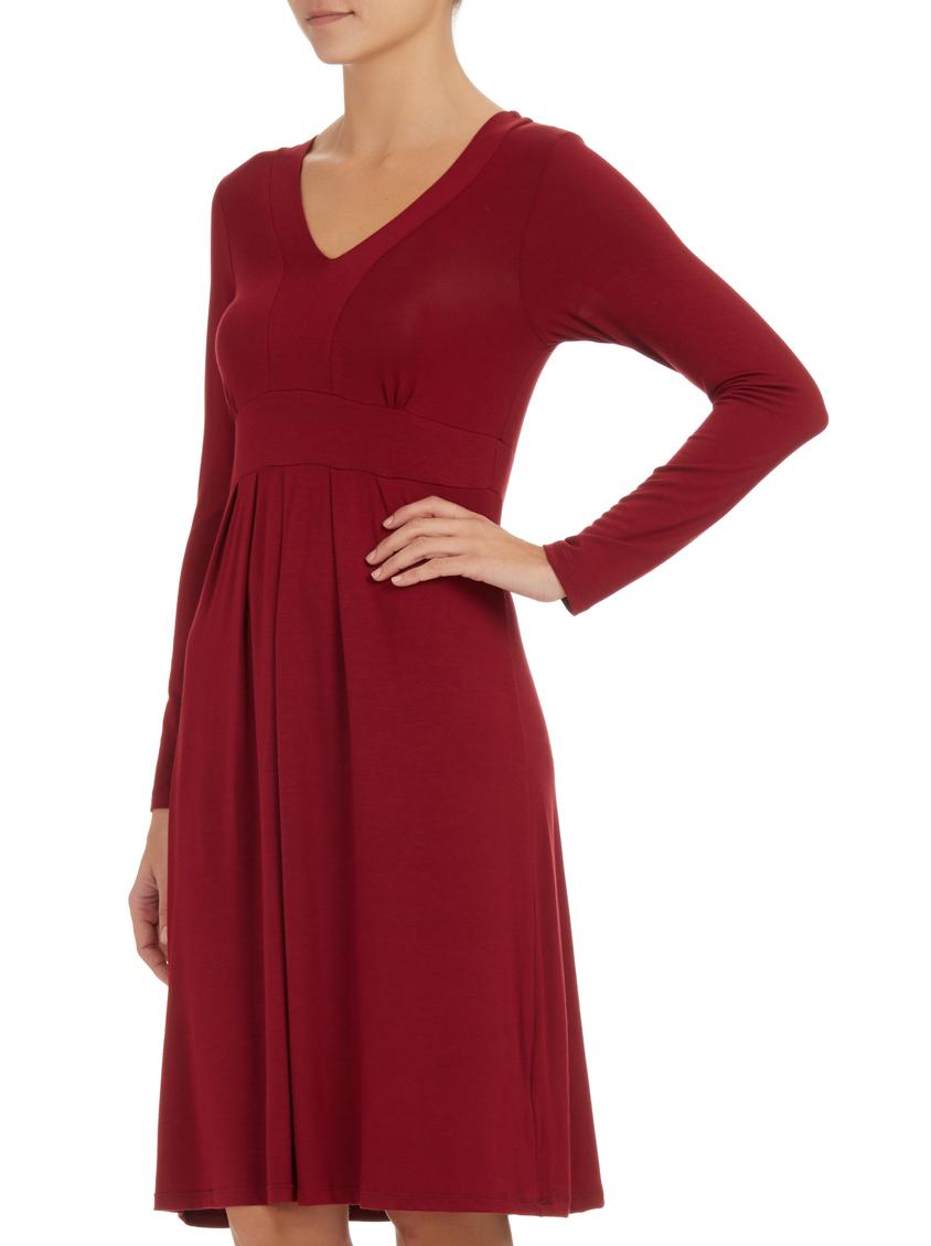 V-neck Dress Red Slick Formal | Superbalist.com