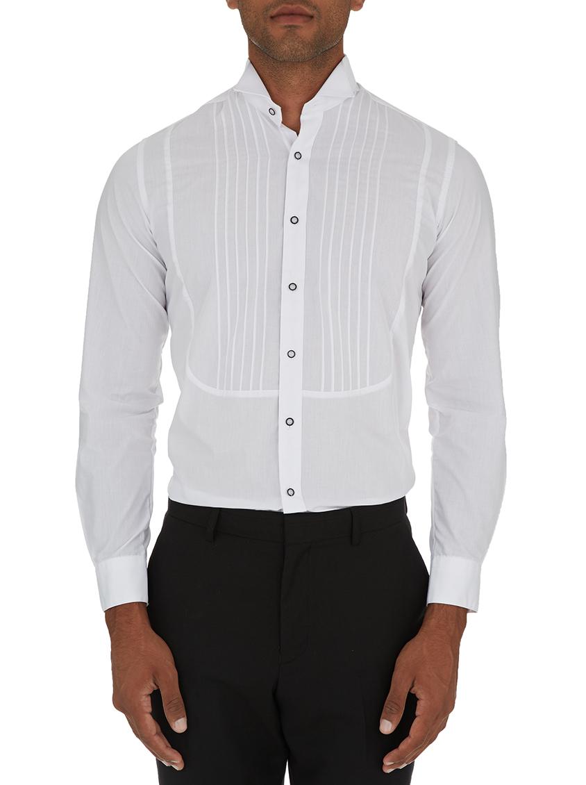 tuxedo wing collar