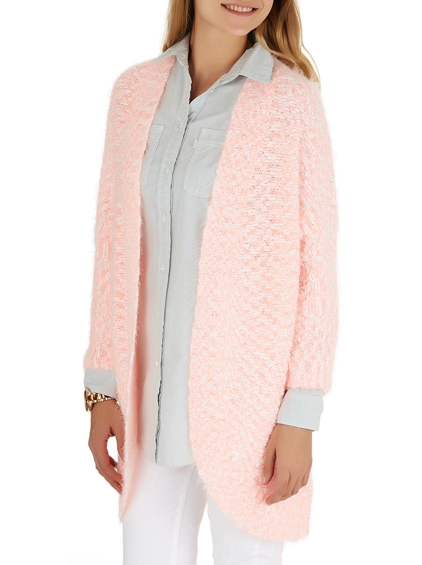 Cocoon Long Line Cardigan Mid Pink Amara Reya Knitwear | Superbalist.com