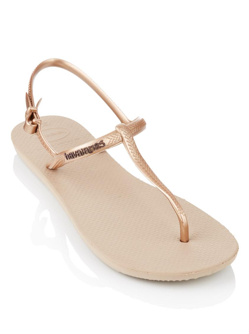 havaianas freedom rose gold