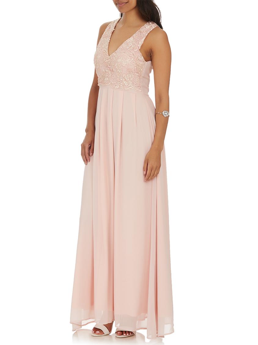 lace top maxi