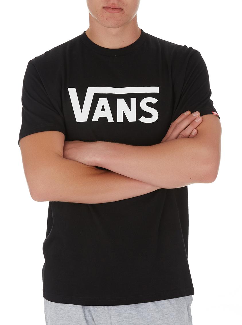 Vans Classic Tee Black Vans T Shirts And Vests 