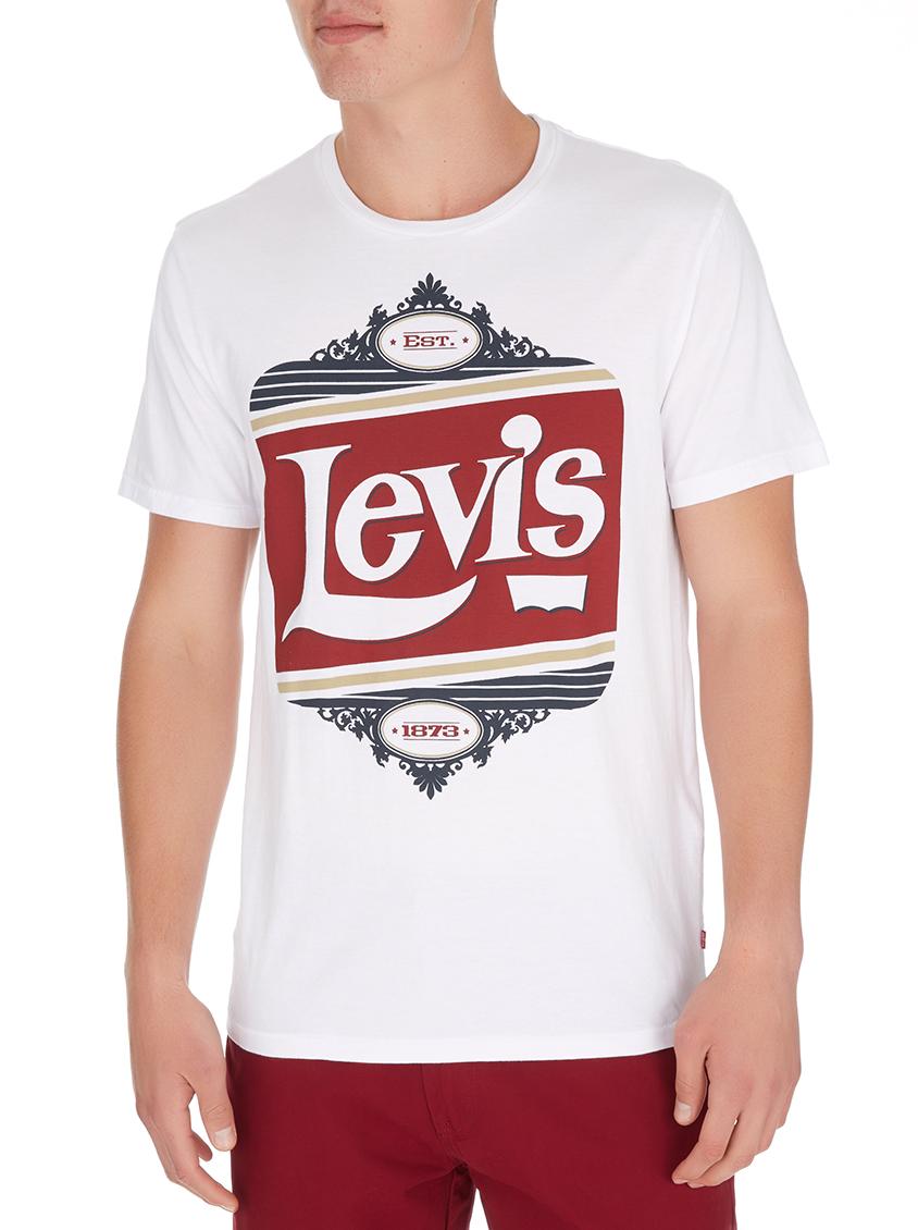 Levis Graphic Tee Blue black denim Levi’s® T-Shirts & Vests ...