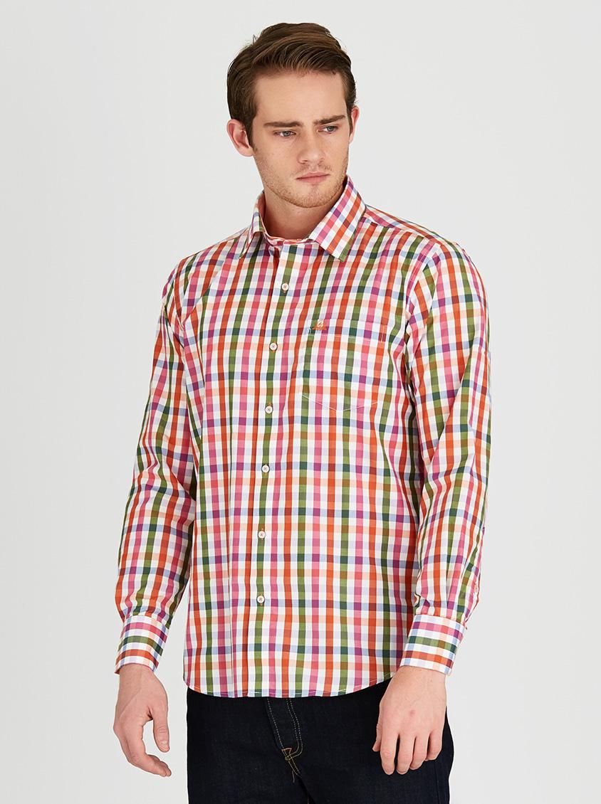 Long Sleeve Check Shirt Multi-colour Luca Vialli Shirts | Superbalist.com