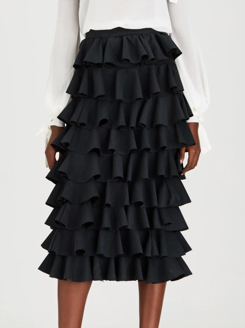Longer Layered Skirt Black Gert-Johan Coetzee Skirts | Superbalist.com