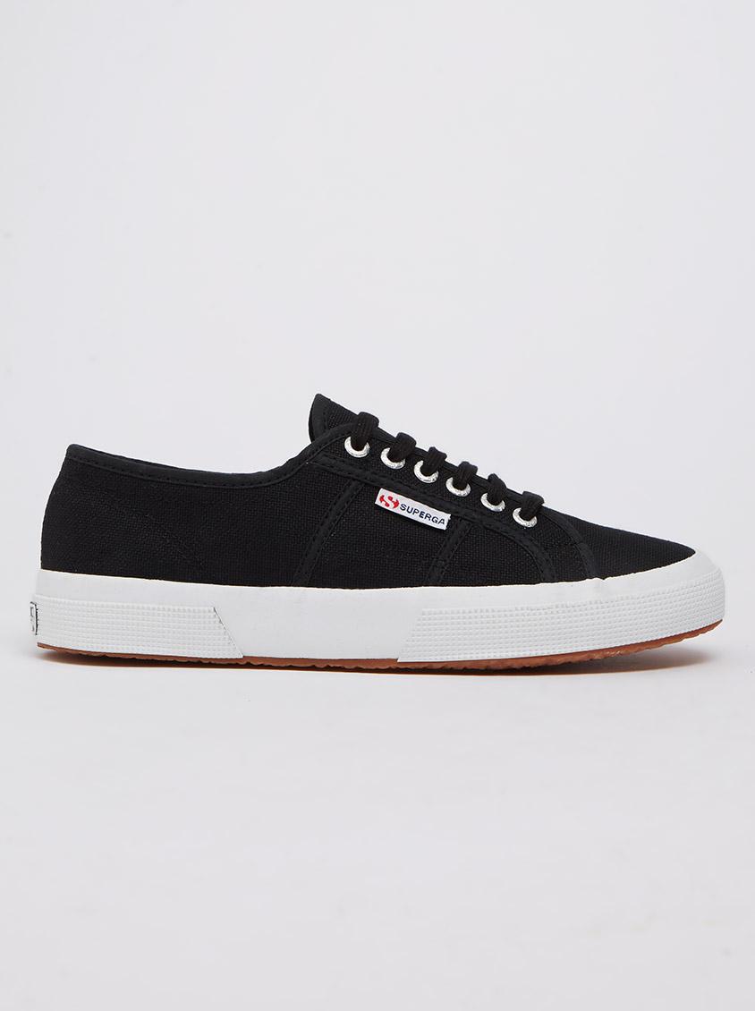 Classic Canvas Sneakers Black and White 