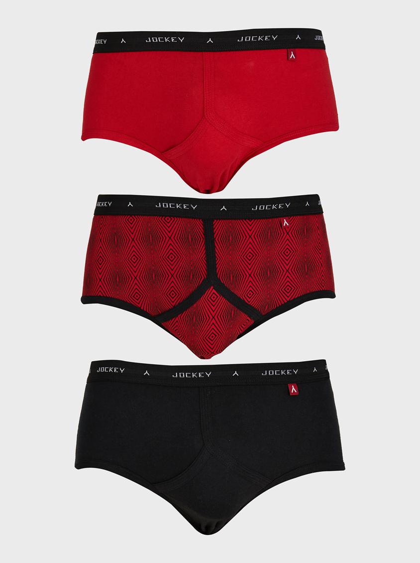 Jockey 3-Pack Y- Front Red Jockey Underwear | Superbalist.com