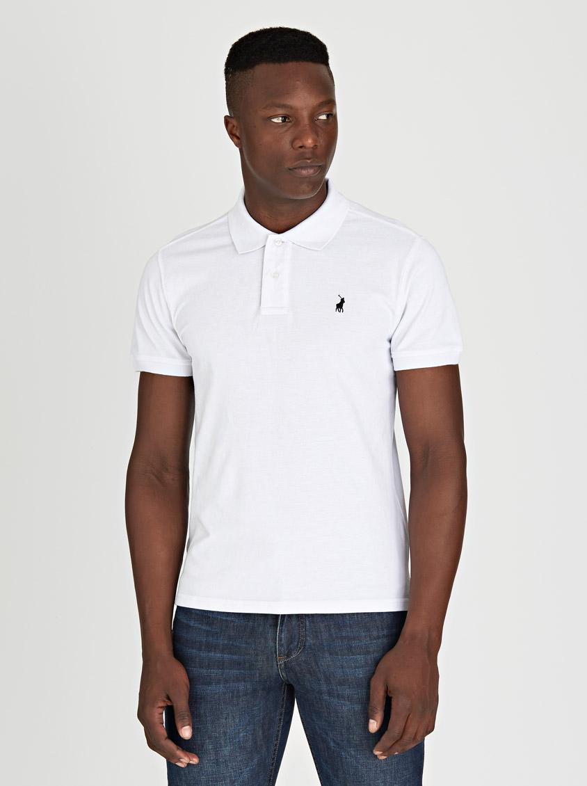 Short Sleeve Classic Golfer White POLO T-Shirts & Vests | Superbalist.com